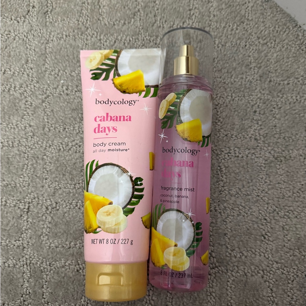 Bodycology Cabana Days Pink Body Cream & Fragrance Mist